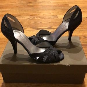 Anne Klein New York - Black glittery heels